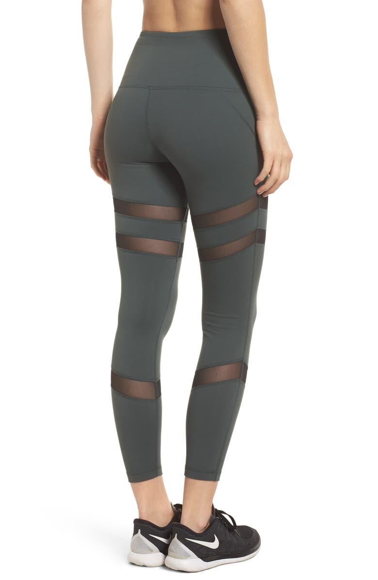 Zella Good Sport High Waist Midi Leggings, Alternate, color, 