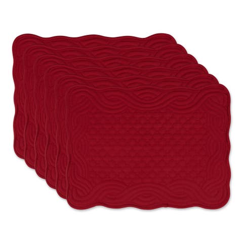 Quilted Farmhouse Placemat Set/6
