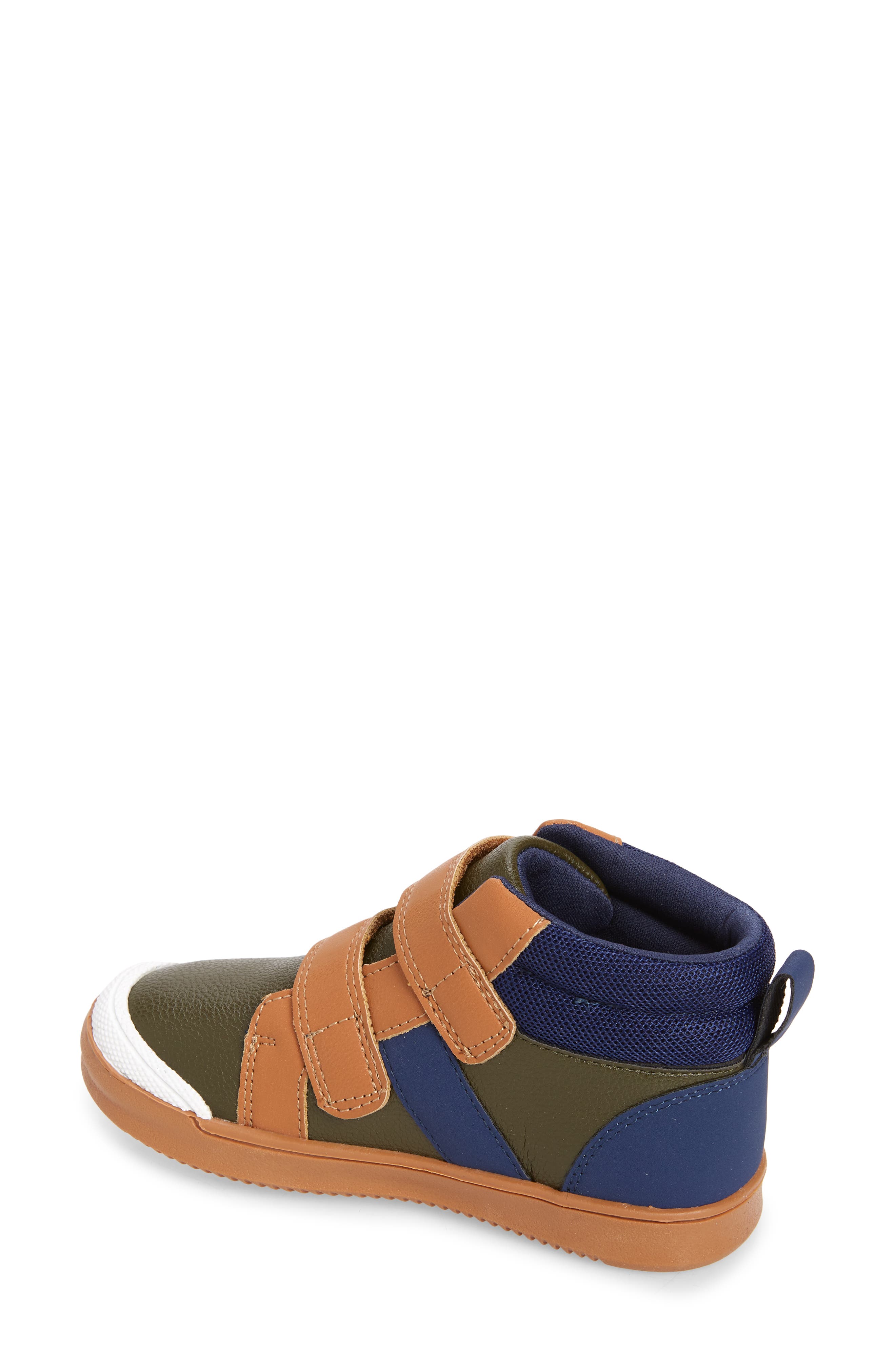 Tucker + Tate Harrison High Top Sneaker, Alternate, color, Olive Multi