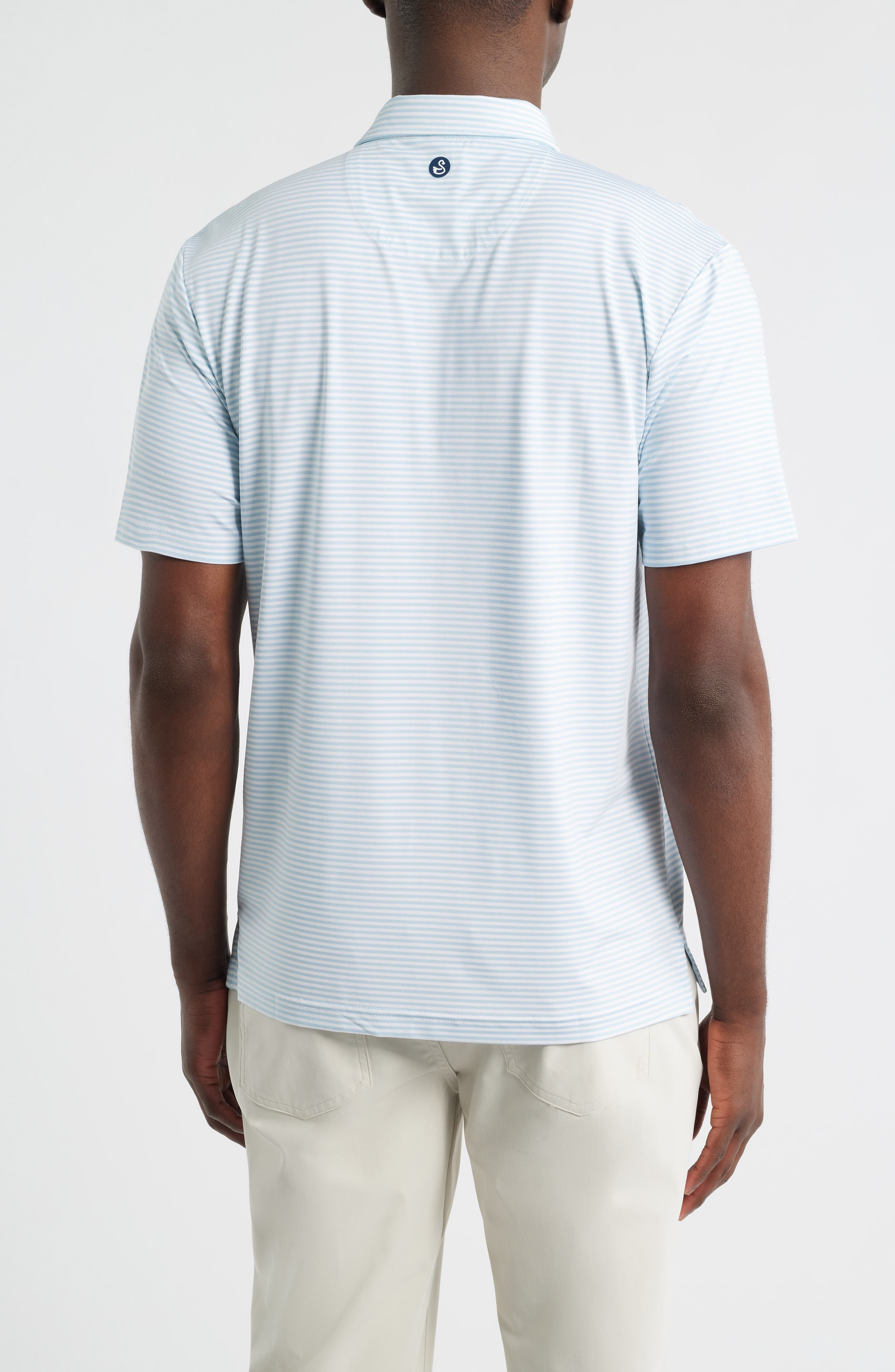 Smith Stripe Performance Golf Polo - image 4