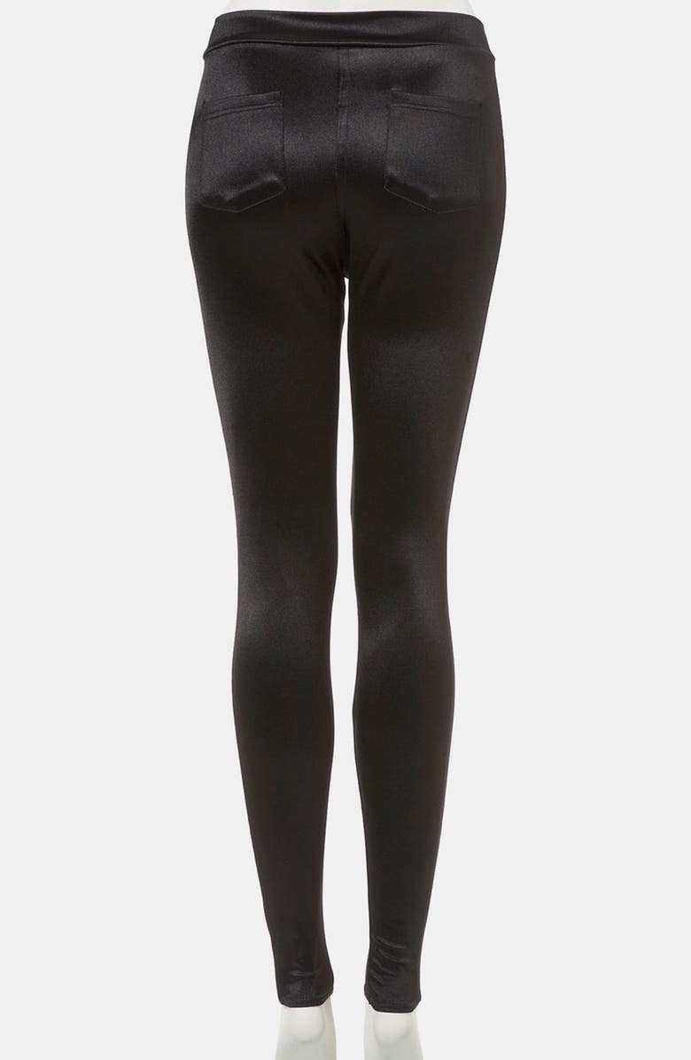 Topshop 'Disco' Leggings, Alternate, color,