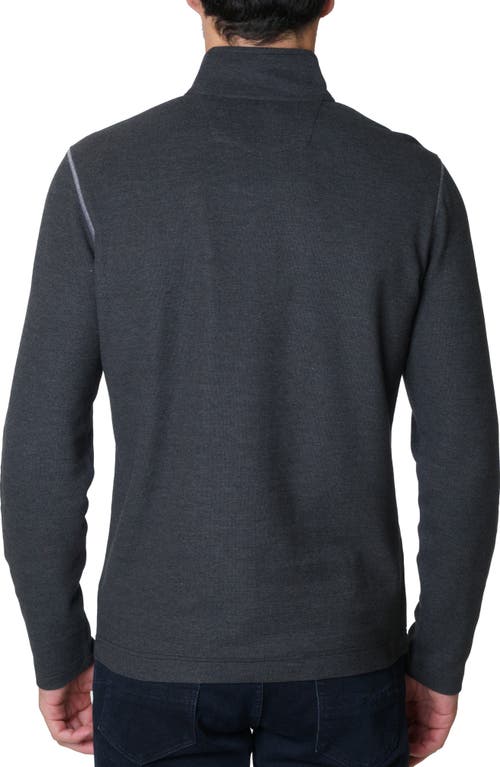 Robert Graham Germano Long Sleeve Knit Top In Black