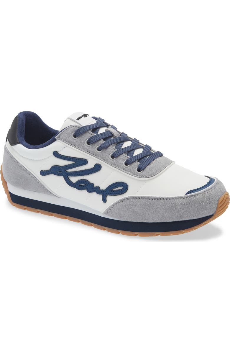 KARL LAGERFELD PARIS Low Profile Sneaker, Main, color, Grey