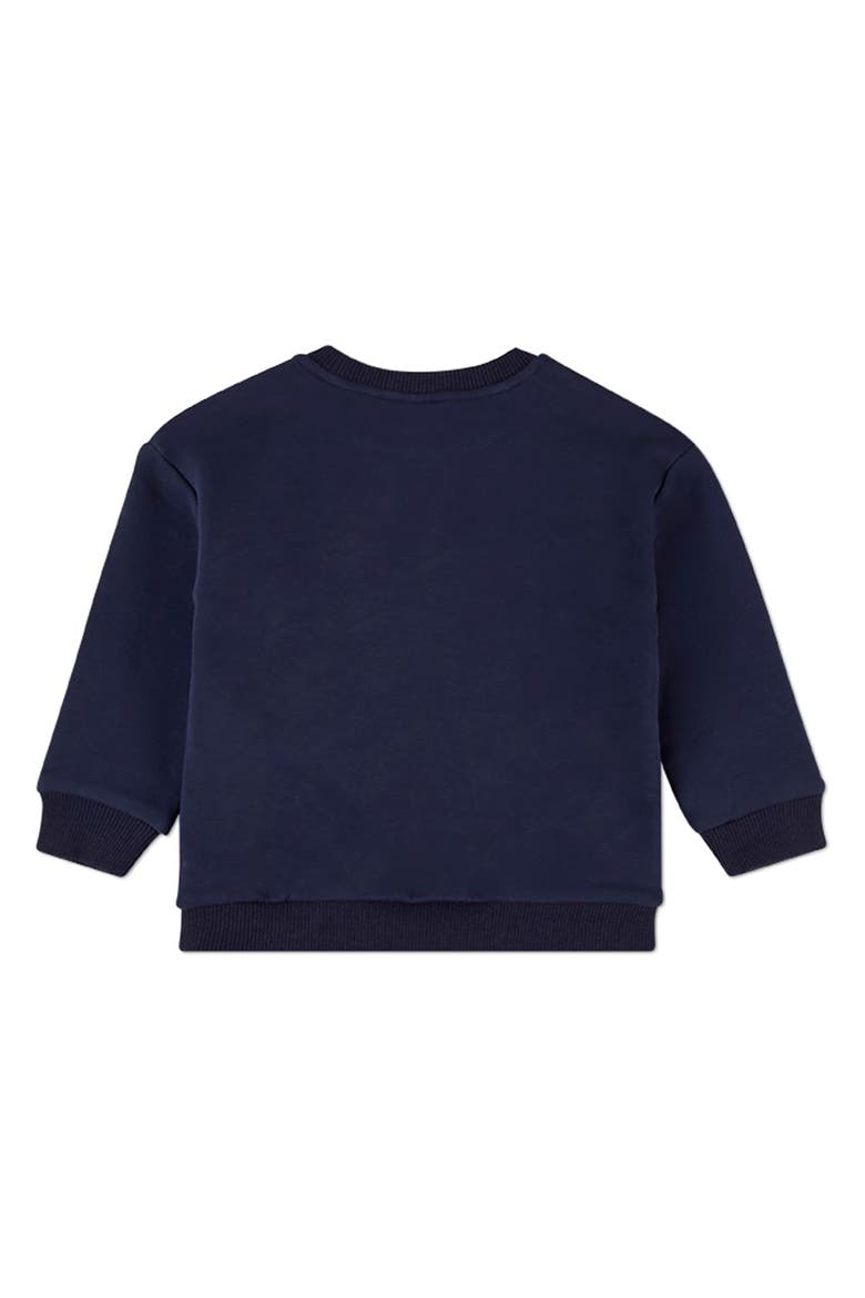2 Piece Sweatshirt Set with Multiple MiniMoi Patches, Alternate, color, Navy-Blue