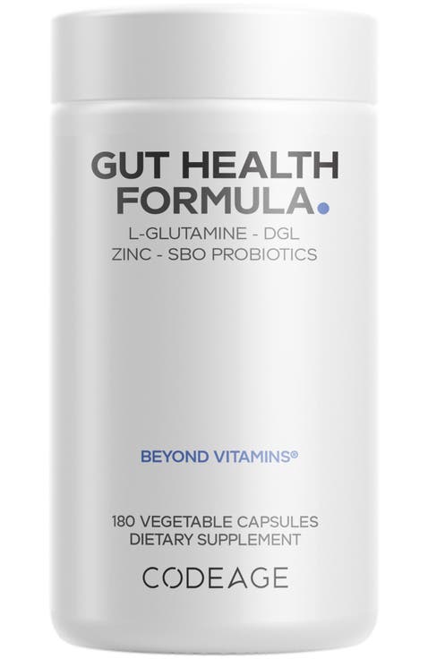Gut Health Formula - L-Glutamine Probiotics & Prebiotics