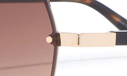 Ted Baker 59mm Gradient Square Sunglasses In Brown