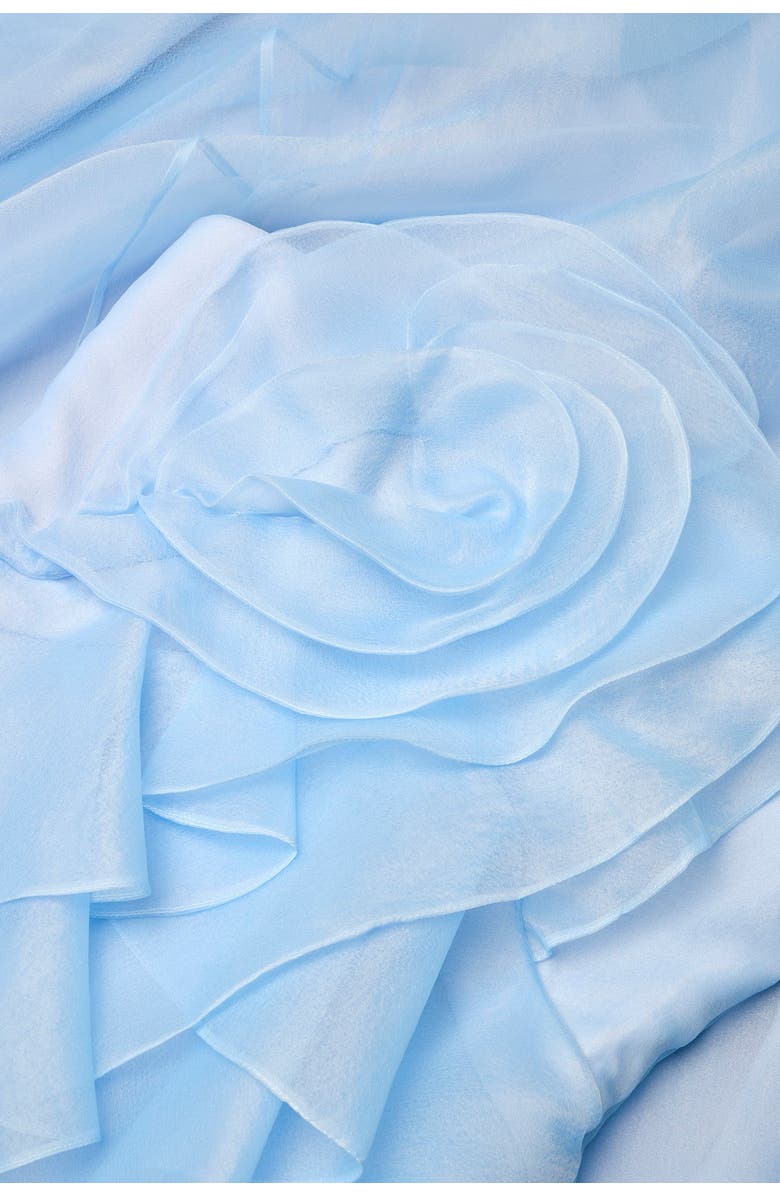 Theia Gilda Draped Rose Gown, Alternate, color, Nautical Navy