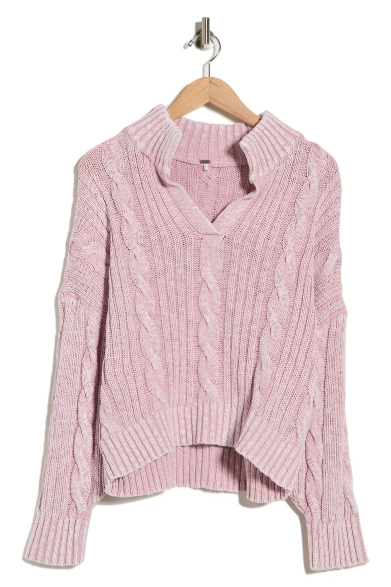 Auckland Sweater, Alternate, color, ANTIQUE VIOLET MINERAL