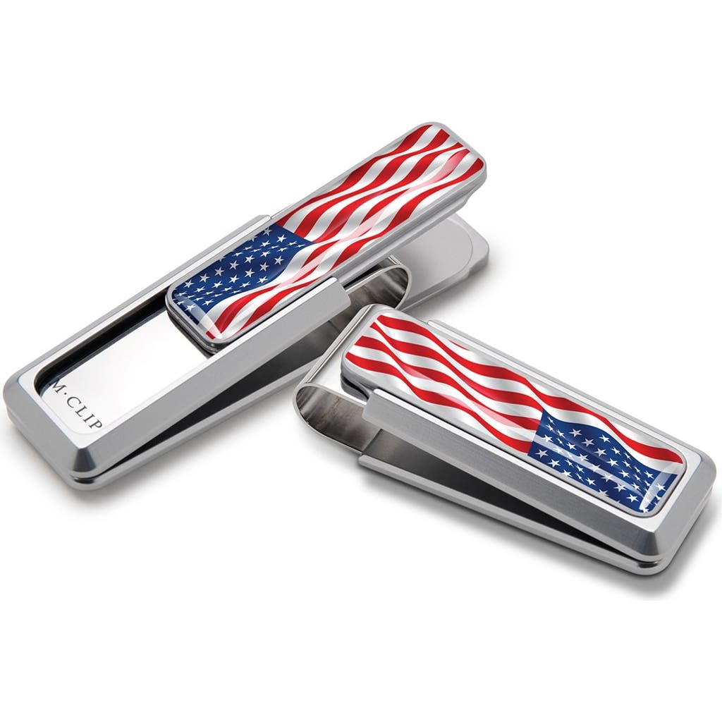 M Clip M-clip® American Flag Money Clip In Multi