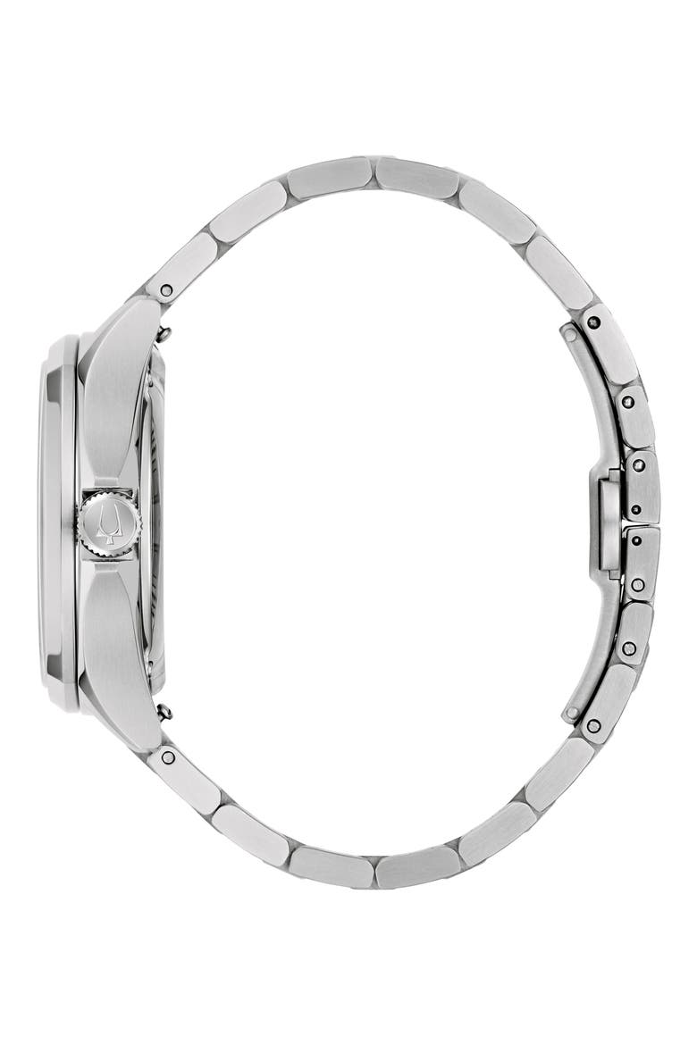 Tony Bennett NYC Automatic Bracelet Watch, 39mm, Alternate, color, PURPLE/ SILVER-TONE