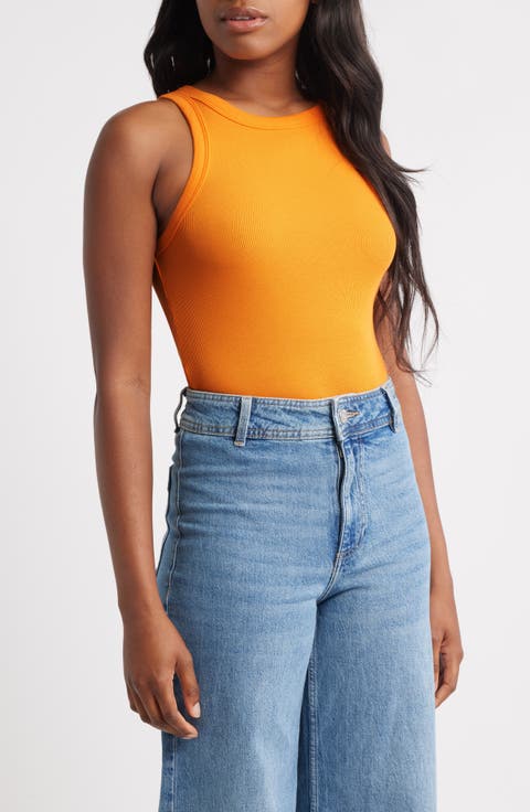Women's Orange Tops | Nordstrom