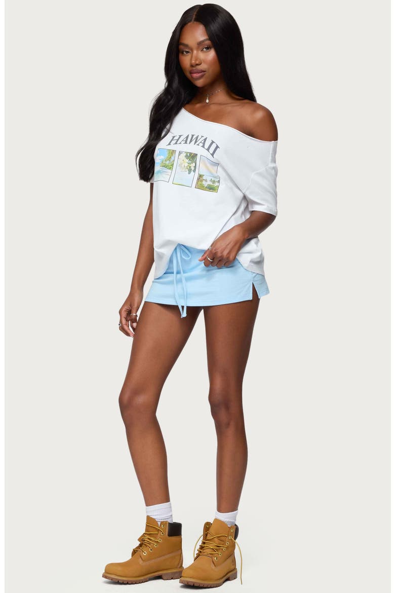 Bayside Stretch Cotton Micro Skort, Alternate, color, LIGHT-BLUE