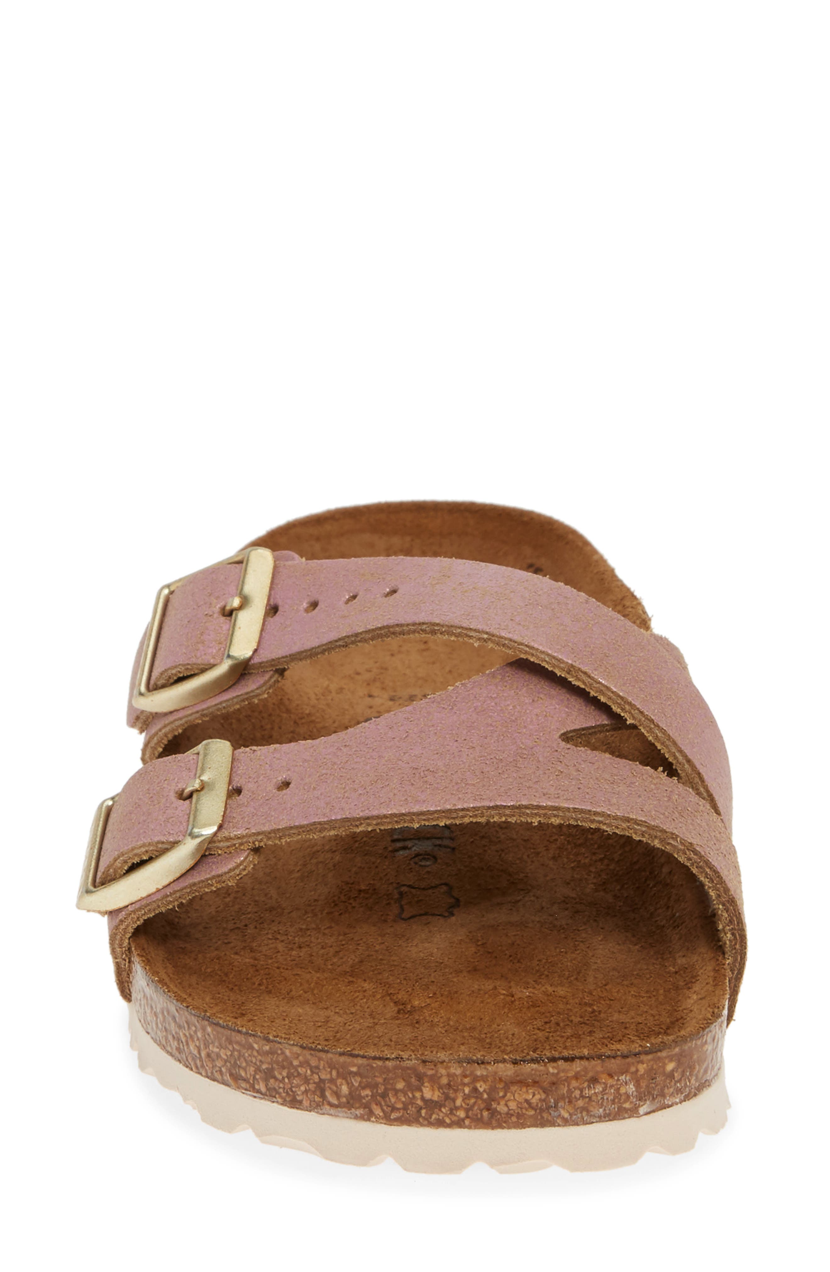 Birkenstock Yao Metallic Slide Sandal, Alternate, color, 