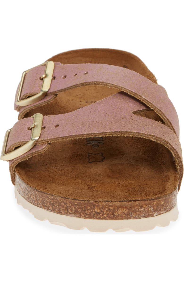 Birkenstock Yao Metallic Slide Sandal, Alternate, color,