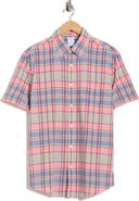 Brooks Brothers Sport Fit Short Sleeve Cotton Button-Up Shirt