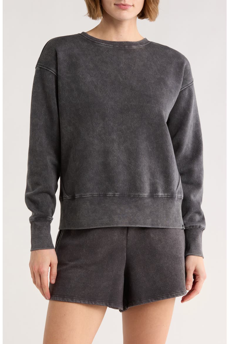 Marin Fleece Sweatshirt, Main, color, PHANTOM