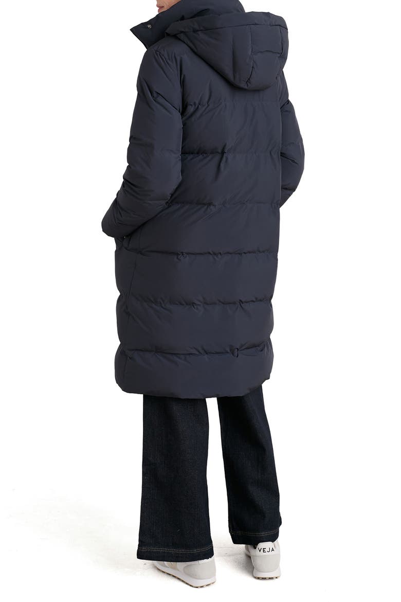 Holywell Bay Waterproof Puffer Coat, Alternate, color, INKWELL BLUE
