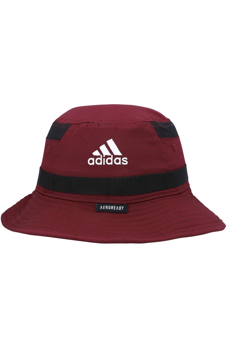 adidas Men's adidas Maroon Texas A&M Aggies 2021 Sideline AEROREADY Bucket Hat, Alternate, color, Maroon