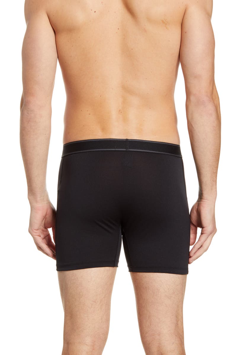 SAXX Assorted 3-Pack Daytripper Comfort Stretch Boxer Briefs, Alternate, color, Black