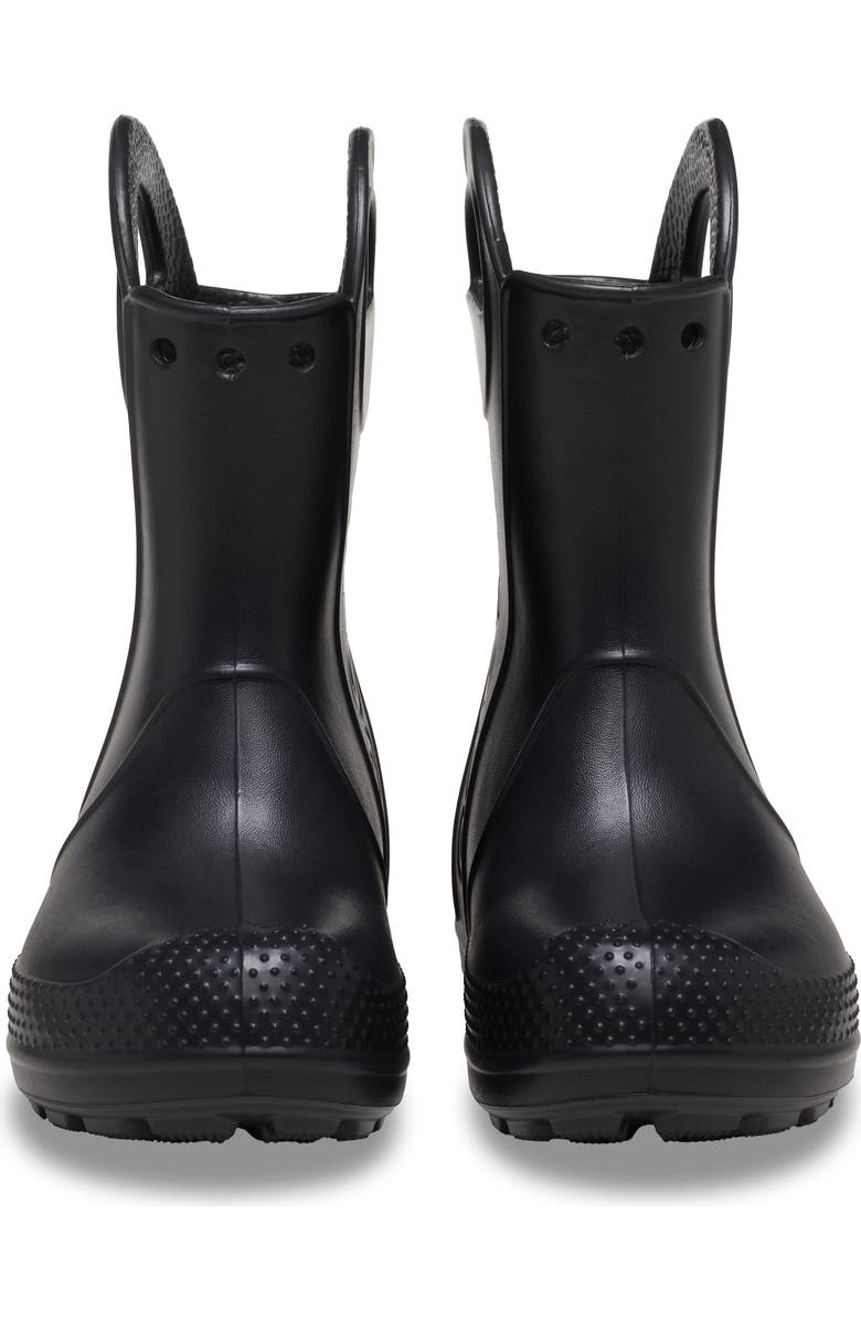 CROCS Kids' Handle It Rain Boot, Alternate, color, Black