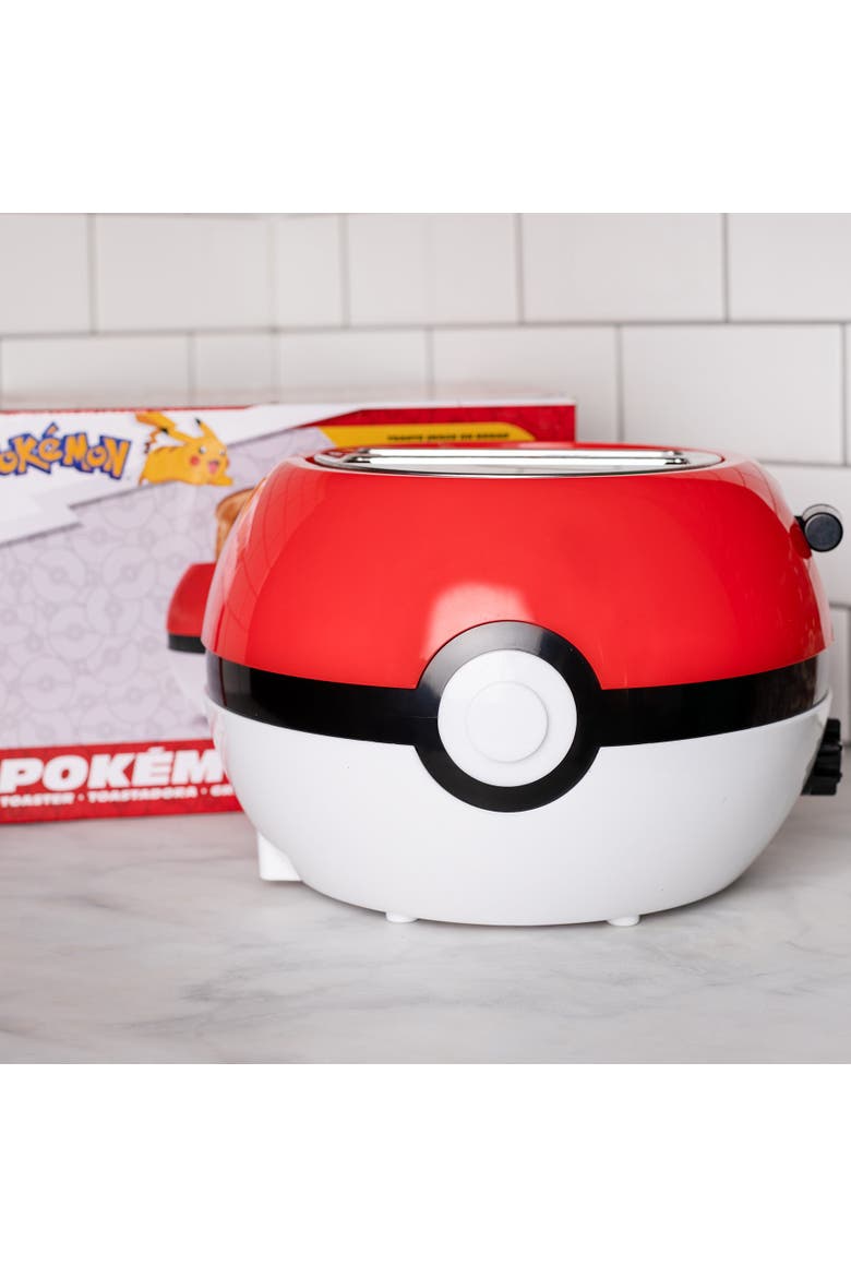 Pokemon Pokeball Halo 2-Slice Toaster, Alternate, color, None