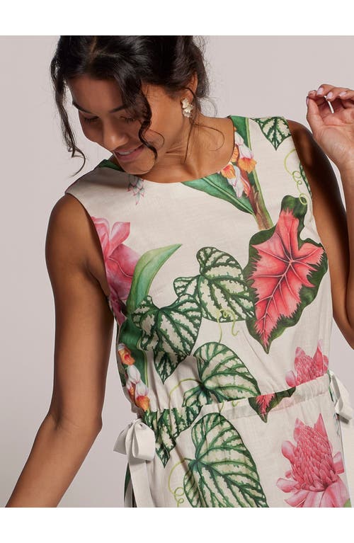 Tori Richard Tori's Garden Rowen Dress In White