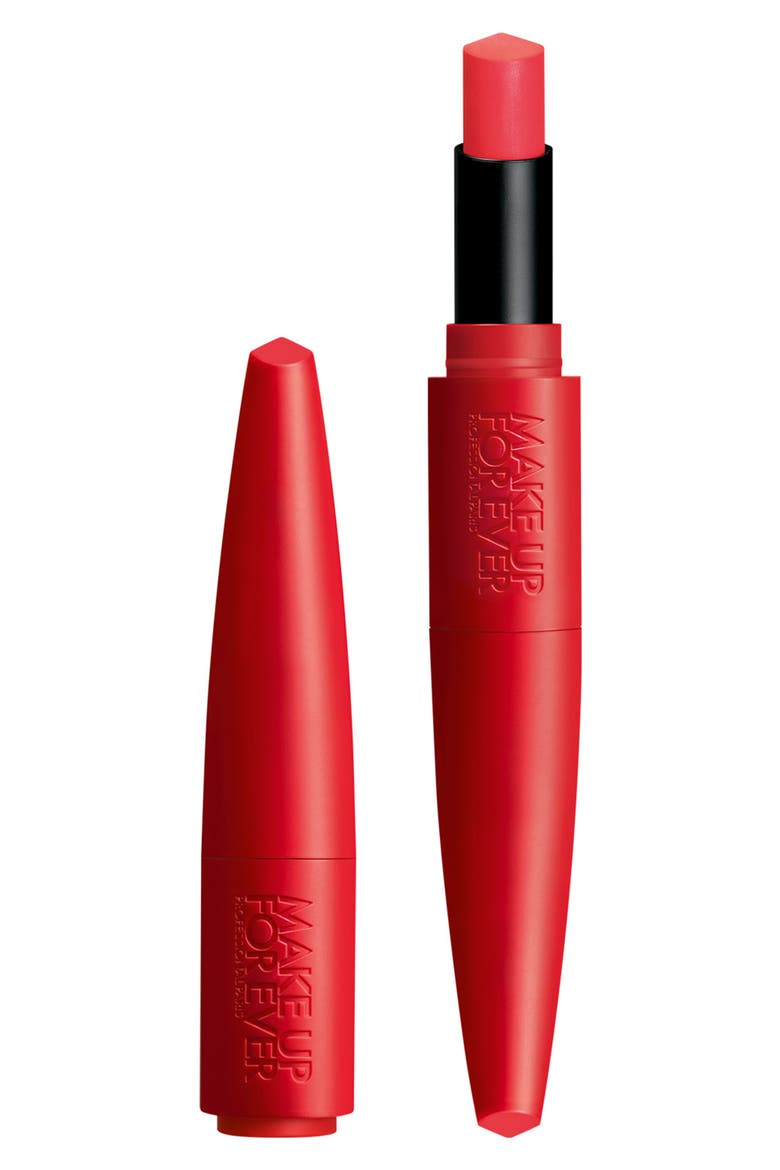 Rouge Artist For Ever Matte Lipstick, Main, color, 224 - HOT FLAMINGO