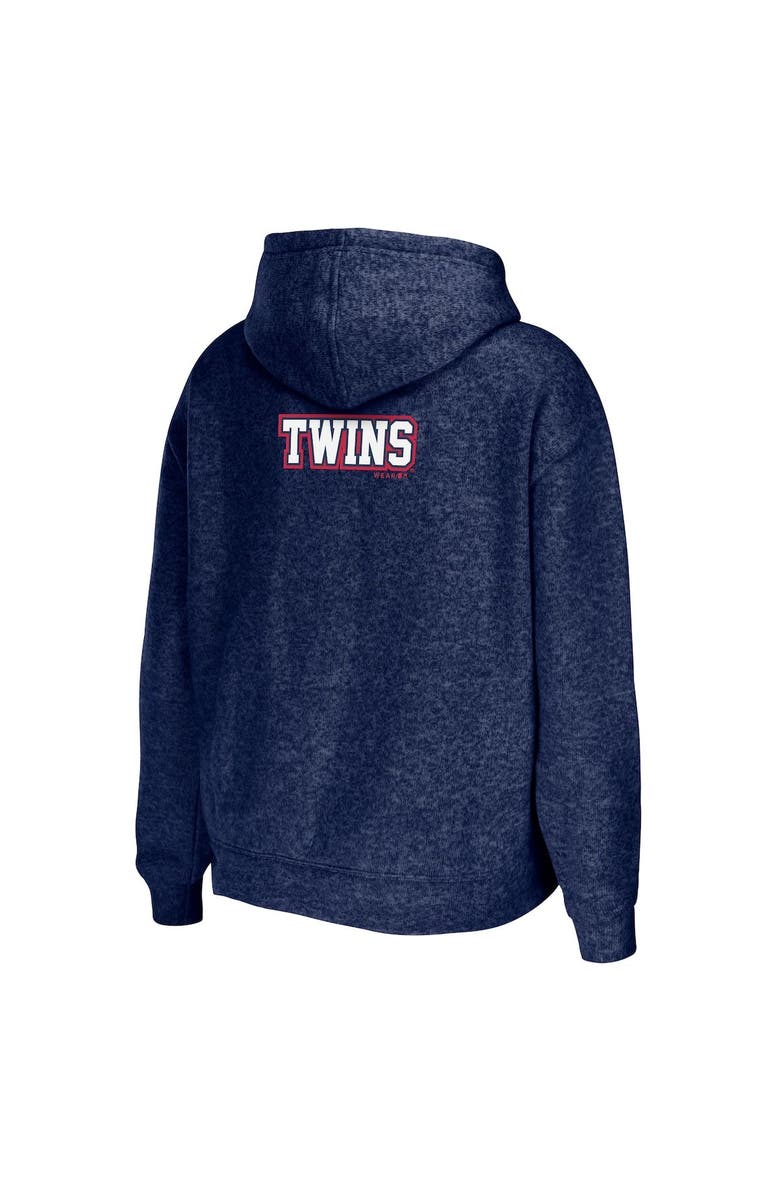 WEAR by Erin Andrews Women's WEAR by Erin Andrews Navy Minnesota Twins Full-Zip Hoodie, Alternate, color, 