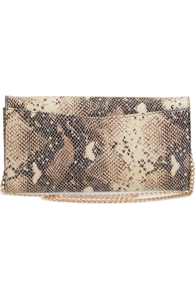 Nordstrom Selena Leather Clutch, Alternate, color,