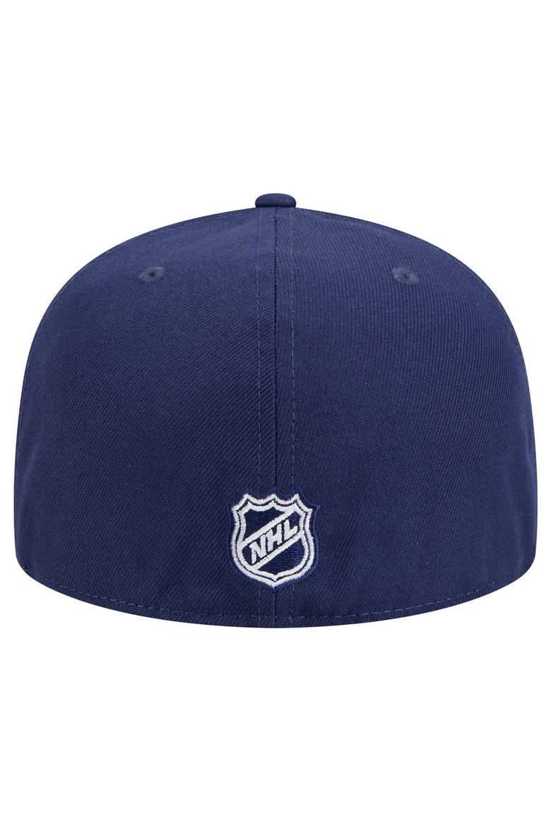 Men's New Era Navy Toronto Maple Leafs Core 59FIFTY Fitted Hat, Alternate, color, Navy