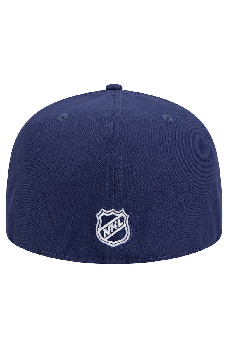New Era Men's New Era Navy Toronto Maple Leafs Core 59FIFTY Fitted Hat, Alternate, color, 