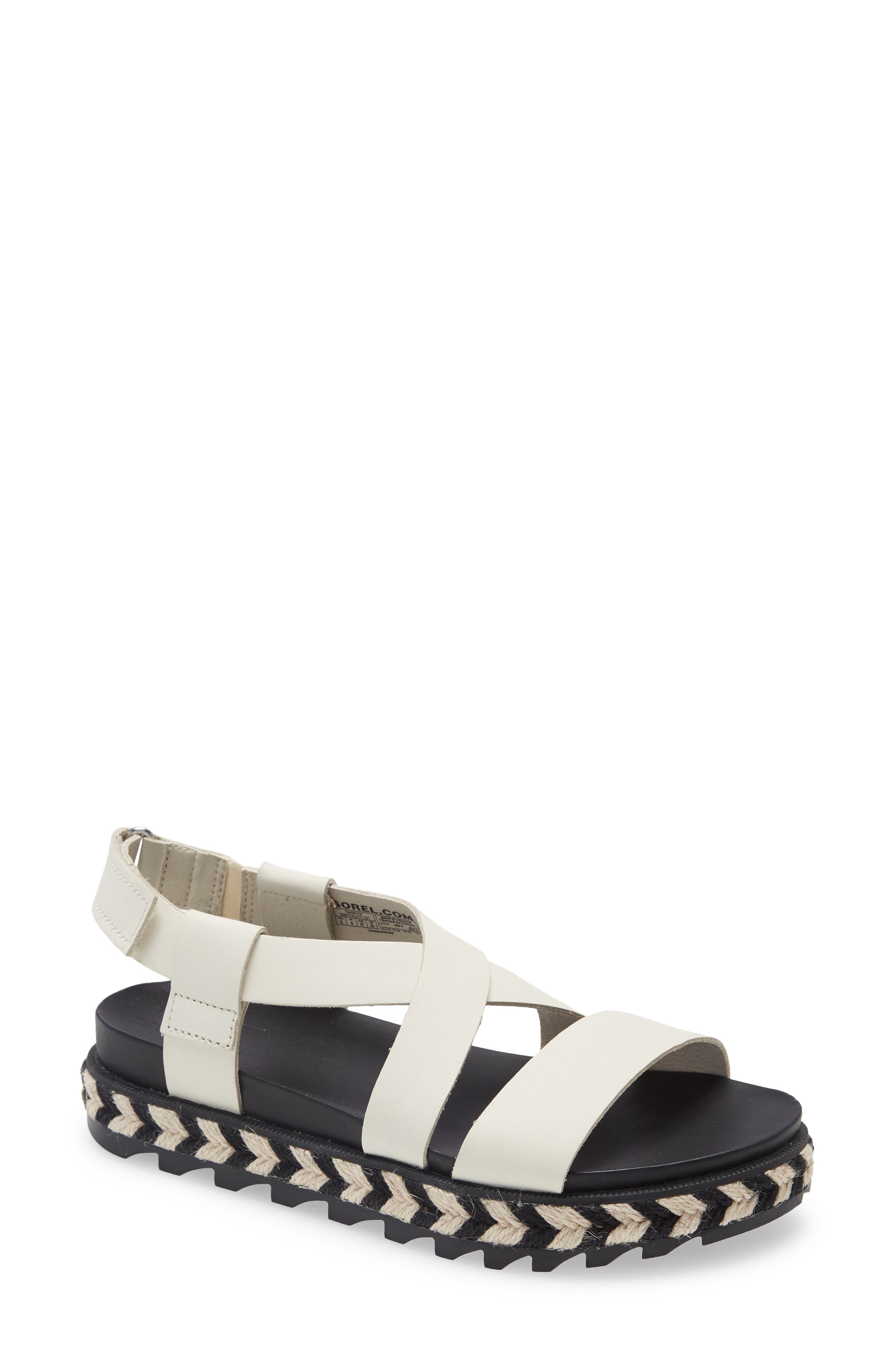 Roaming Crisscross Sandal, Main, color, CHALK