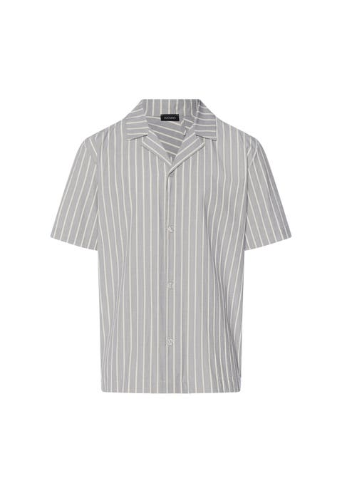 Night And Day Cotton Button Front Collared Shirt