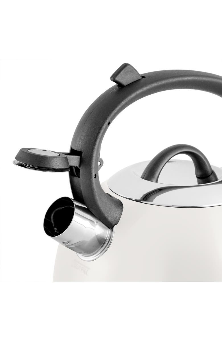 Mr. Coffee Flintshire 1.75 Quart Whistling Tea Kettle, Alternate, color, White