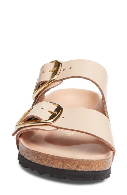 Birkenstock Open-toe Slip-on Buckled Leather Sandals In Animal Print