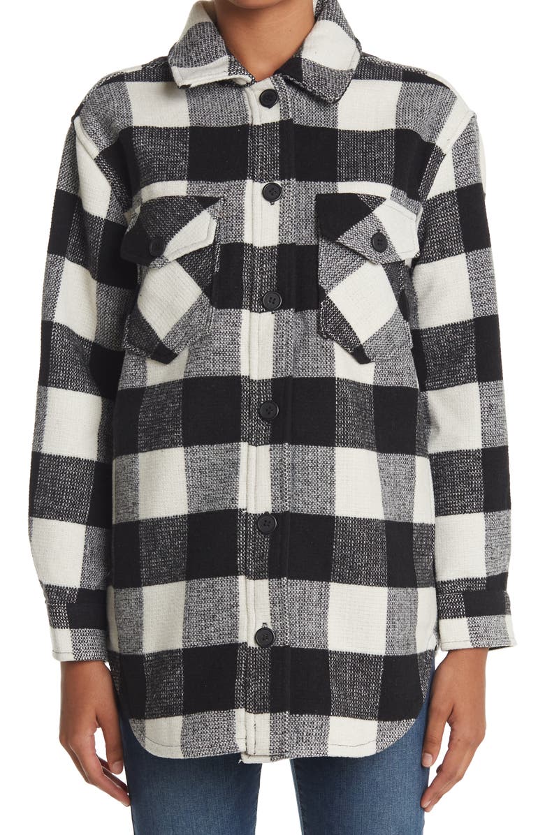 RDI Buffalo Plaid Shirt Jacket, Alternate, color,