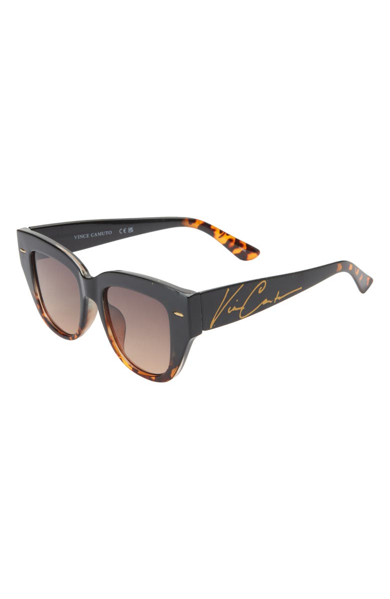 Vince Camuto Cat Eye Sunglasses, Alternate, color, Black Tortoise