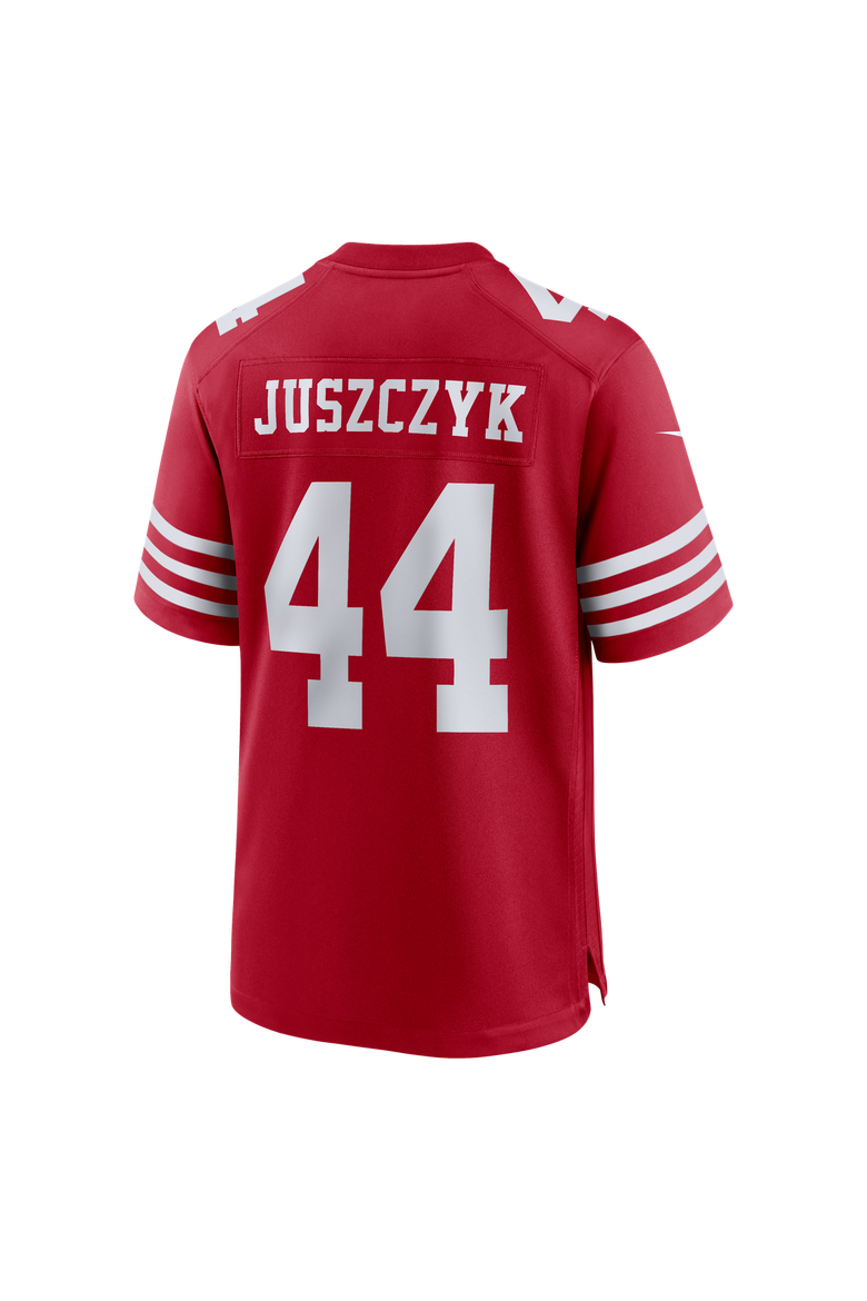 Men's Nike Kyle Juszczyk Scarlet San Francisco 49ers 80th Anniversary Game Jersey, Alternate, color, Scarlet