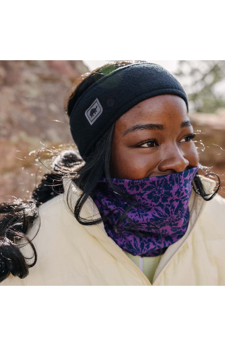 Turtle Fur Turtle Band Fleece Headband, Alternate, color, Carbon