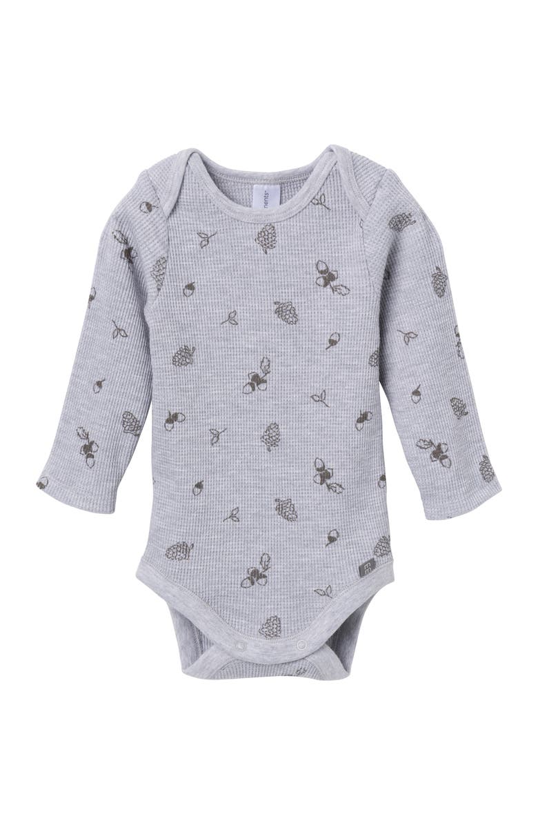 Modern Moments<sup>™</sup> by Gerber Bodysuit & Pant Layette Set, Alternate, color, Acorn Grey Heather