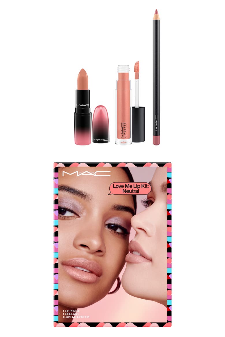MAC Love Me Lip Kit (Nordstrom Exclusive), Alternate, color, NEUTRAL