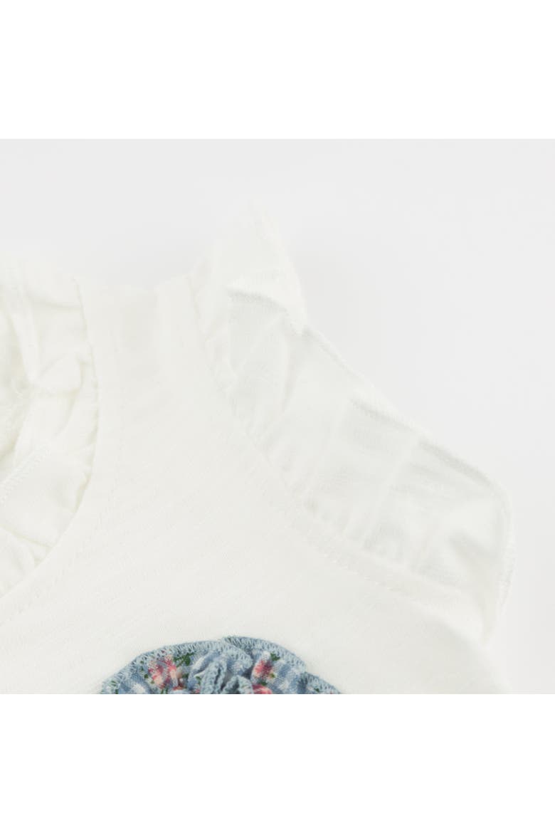 Dahlia Ruffle Heart Rebekah Tank, Alternate, color, Oyster