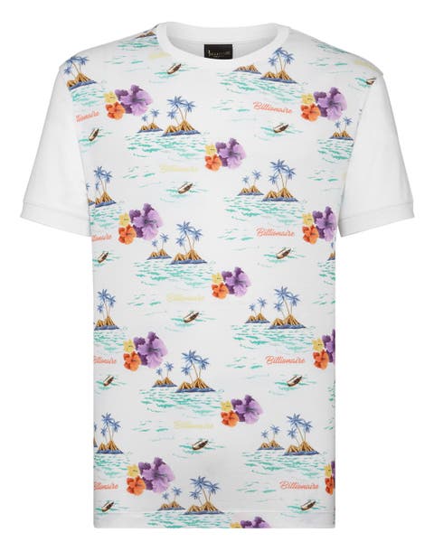 T-Shirt Round Neck Palms Men