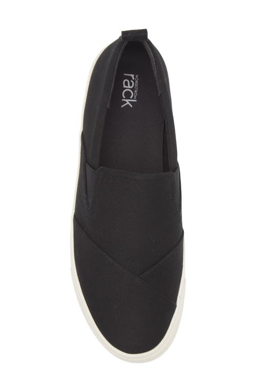 Nordstrom Rack Finegan Slip-on Sneaker In Black