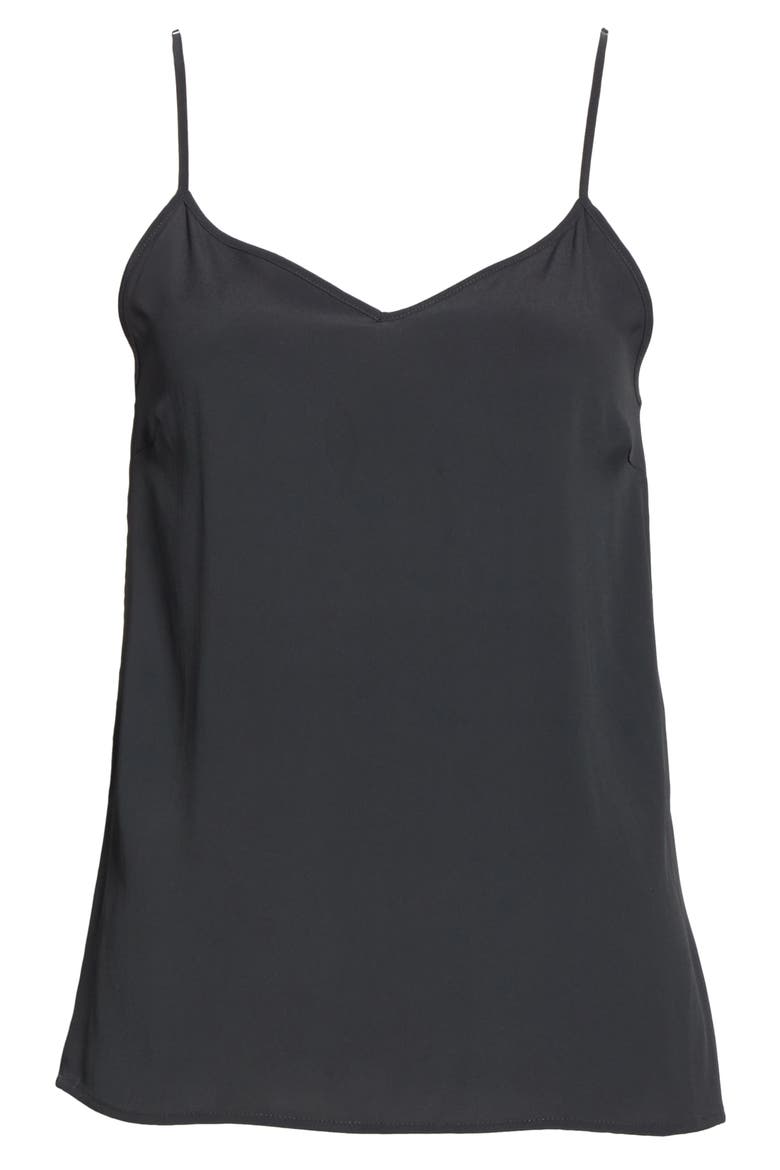 V-Neck Camisole, Alternate, color, CHARCOAL