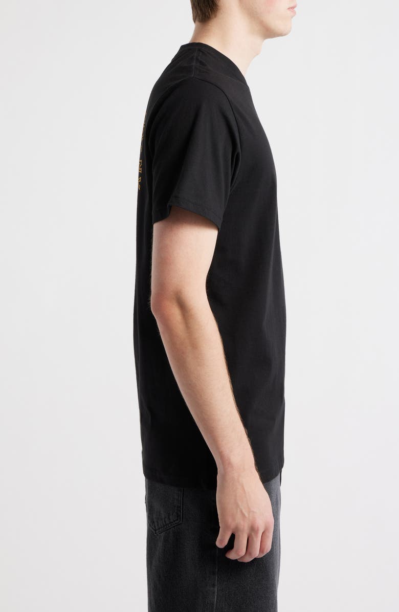 Rip Curl Sunrise Logo Cotton T-Shirt, Alternate, color, Black Florida