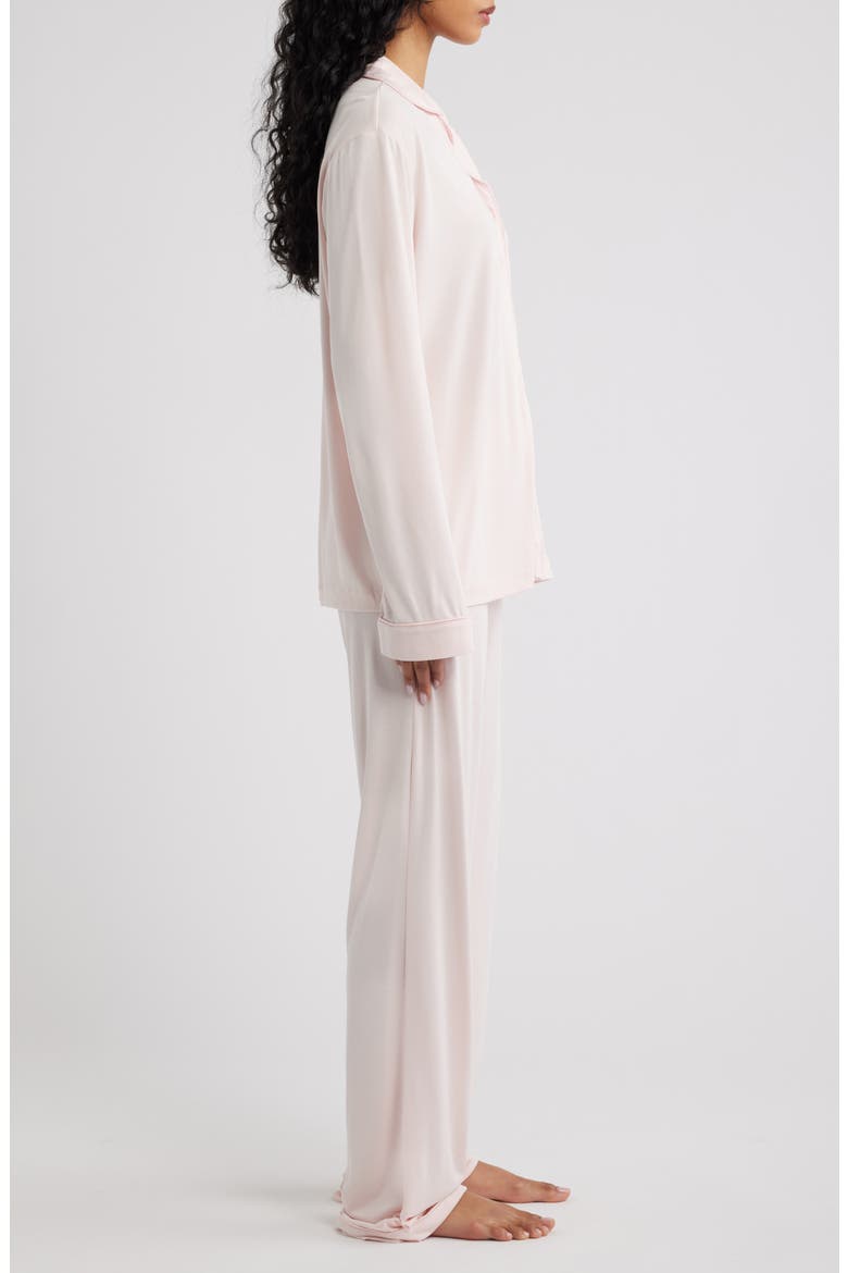 Classic Soft Modal Blend Pajamas, Alternate, color, PINK