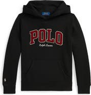 Polo Ralph Lauren Kids' Bouclé Logo Fleece Hoodie