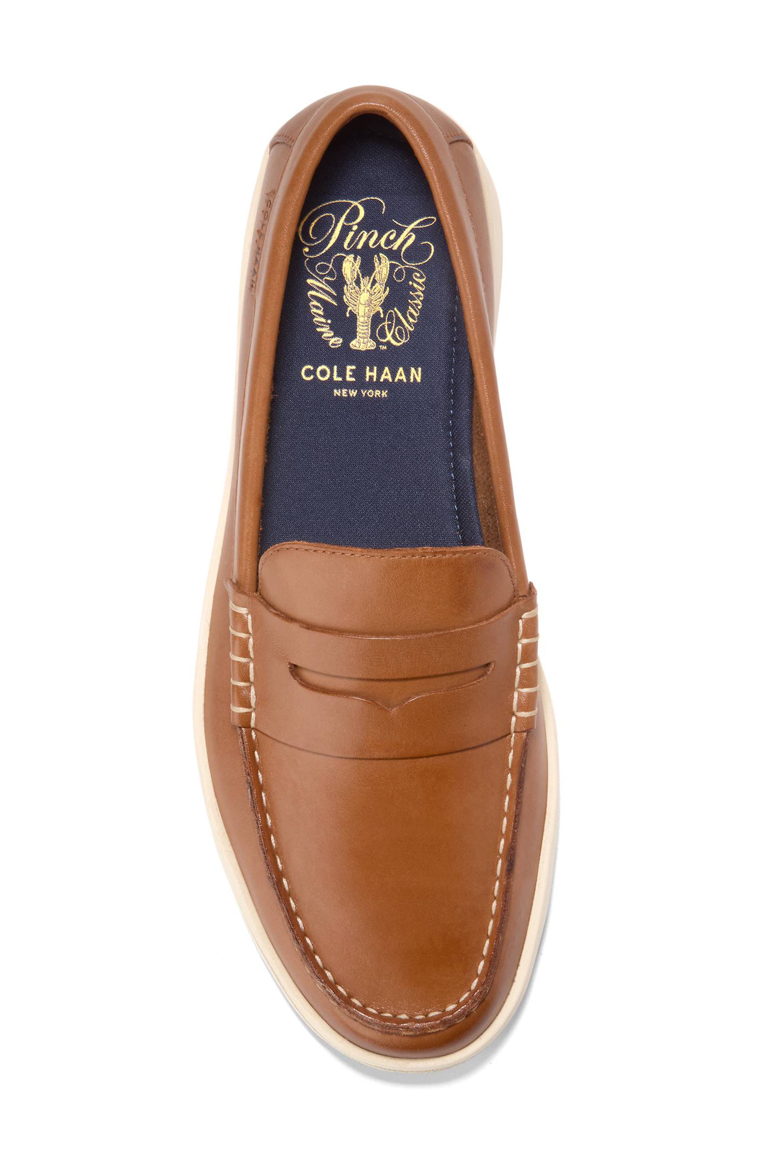 Cole Haan Pinch Weekend Penny Loafer, Alternate, color, British Tan / Angora