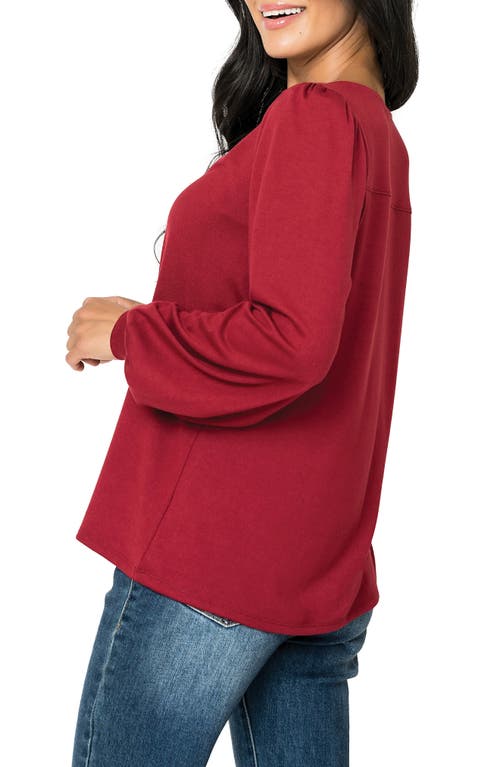 Gibsonlook V-neck Sweater In Brown